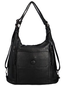 INT COMPANY Trendová dámská kabelka/batoh Retion, černá