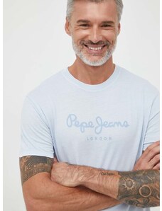Bavlněné tričko Pepe Jeans JAYDEN s potiskem