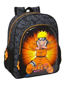 Dětský batoh Naruto Černá Oranžová (32 x 38 x 12 cm)