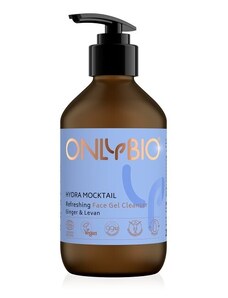 Osvěžující pleťový čisticí gel se zázvorem (Hydra Mocktail) OnlyBio - 250 ml