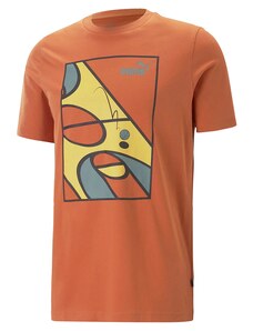 Puma GRAPHICS Court Tee / Červená / S