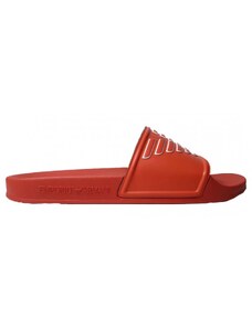 Emporio Armani XVPS01 XN129 pantofle červené