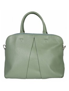 Luxusní italská kabelka z pravé kůže VERA "Paziana" 27x39cm