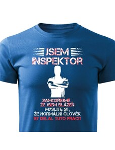 Pánské tričko Jsem inspektor