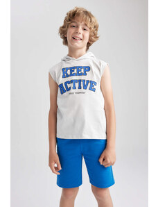 DEFACTO Boy Hooded Singlet