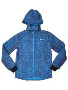 Chlapecká softshellová bunda s fleecem Wolf B2370 - modrá