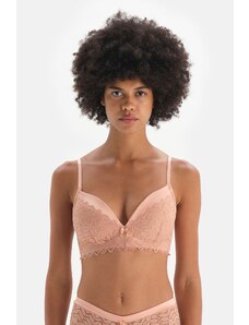 Dagi Salmon Underwired Unfilled Buy Detail Lace Bra