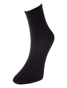 Trendyol Black & White 6 Pack Cotton Ribbed Knitted Socks