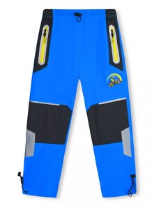 Chlapecké šusťákové kalhoty Kugo SK7736 - tyrkysově modrá