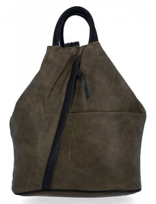 Dámská kabelka batůžek Hernan zelená HB0136-Lziel