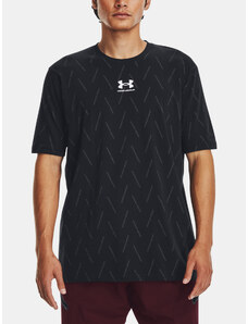 Under Armour Tričko UA M ELEVATED CORE AOP NEW-BLK - Pánské