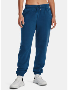 Under Armour Tepláky Essential Fleece Joggers-BLU - Dámské