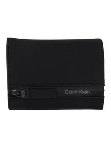 Calvin Klein Peněženka RUBBERIZED BIFOLD 6CC W/COIN