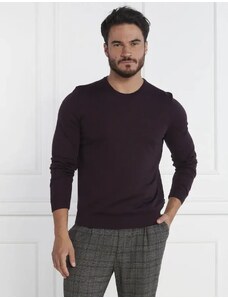 BOSS BLACK Vlněný svetr Leno-P | Slim Fit