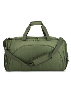 Semiline Fitness_Travel Bag A3029-3 Khaki