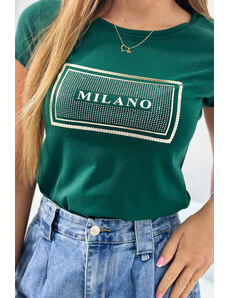 K-Fashion Bluzka Milano zielona