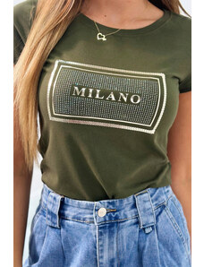 K-Fashion Bluzka Milano khaki