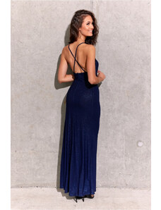 Dámské večerní šaty model 172969 tmavě modrá - Roco Fashion