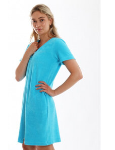 Vestis BARI 5464 3/4 šaty s krátkým rukávem blue atoll