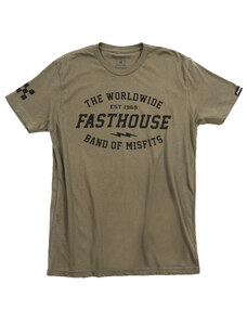 Fasthouse Coalition Tee Military Green