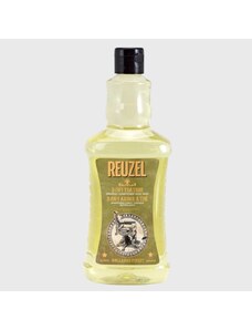Reuzel 3-IN-1 Tea Tree Shampoo Conditioner Body Wash šampon, kondicionér a sprchový gel 1000 ml