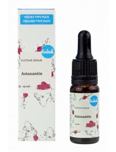 Pleťové sérum chránící před vnějšími vlivy (Astaxantin) Kvitok - 10 ml