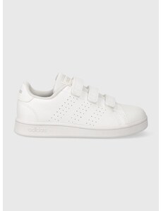 Dětské sneakers boty adidas ADVANTAGE CF C bílá barva