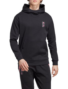 Mikina s kapucí adidas INTER MIAMI TRAVEL HOODIE hu0060