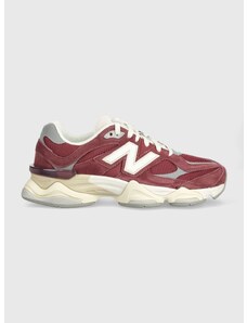 Sneakers boty New Balance U9060VNA vínová barva