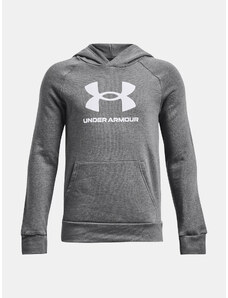 Under Armour Mikina UA Rival Fleece BL Hoodie-GRY - Kluci