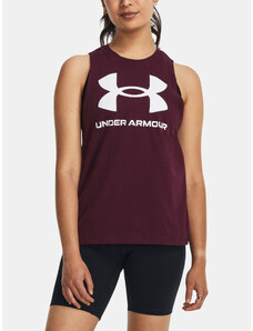 Under Armour Tílko UA W LIVE SPORTSTYLE TANK-MRN - Dámské