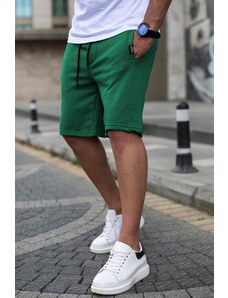 Madmext Men's Double Pocket Regular Fit Shorts 4842 Dark Green