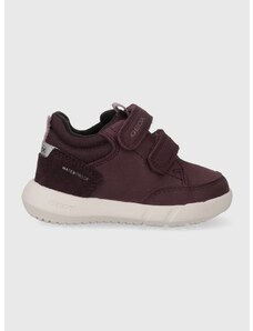 Dětské sneakers boty Geox B365GA 032FU B HYROO WPF vínová barva