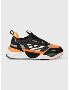 Dětské sneakers boty EA7 Emporio Armani oranžová barva