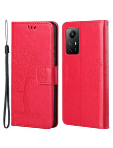 Pouzdro MFashion Xiaomi Redmi Note 12s - růžové - Strom