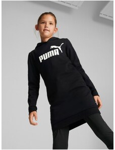 Černé holčičí mikinové šaty Puma ESS - Holky
