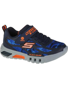 TMAVĚ MODRÉ SVÍTÍCÍ TENISKY SKECHERS FLEX-GLOW RONDLER Tmavě modrá