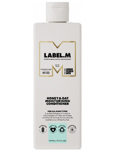 Label.m Honey & Oat Moisturising Conditioner Hydratační kondicionér pro poškozené vlasy 1000 ml