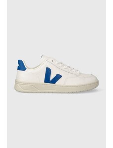 Kožené sneakers boty Veja V-12 bílá barva, XD0203104