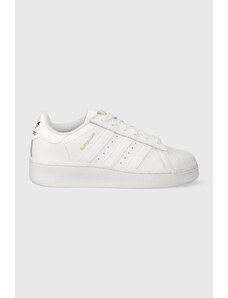 Kožené sneakers boty adidas Originals Superstar bílá barva, ID4655