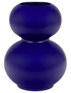 noo.ma Modrá keramická váza Tuga 30 cm