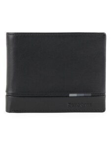Samsonite Pánská kožená peněženka Flagged 2.0 046 černá