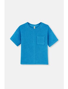 Dagi Blue Towel O-Neck T-Shirt