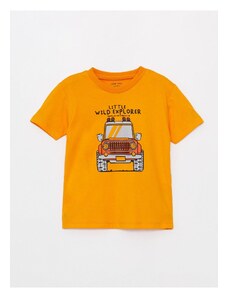 LC Waikiki Crew Neck Printed Baby Boy T-Shirt