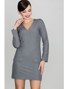 Lenitif Woman's Dress K373 Grey
