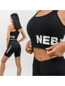 NEBBIA - Vystužená sportovní podprsenka s vysokou oporou GYM TIME 231 (black)