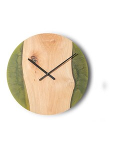 Dřevěné hodiny TimeWood EMERALD