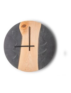 Dřevěné hodiny TimeWood NOIR