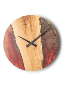 Dřevěné hodiny TimeWood WINE