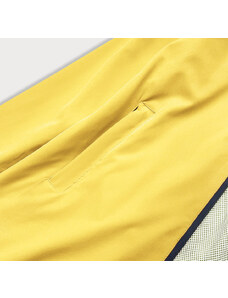 J.STYLE Žlutá neonová dámská letní bunda s podšívkou (HH036-26)